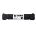 100' Black Polyester 550 Lb. Commercial Paracord